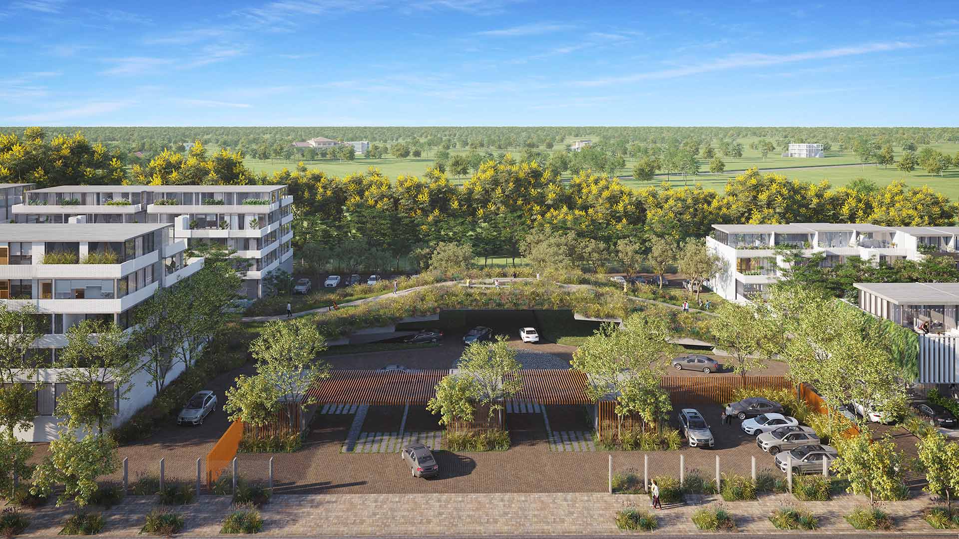 54 casas y 208 departamentos